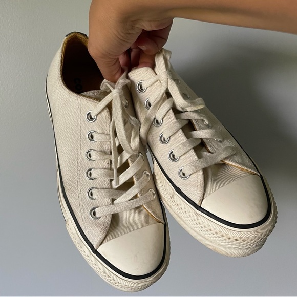 Converse Chuck Taylor All Star Lift Platform Low "Denim-Egret' Size Women's 6 - Picture 4 of 9